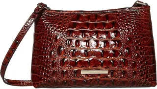 Brahmin Melbourne Lorelei Shoulder Bag (Pecan) Handbags