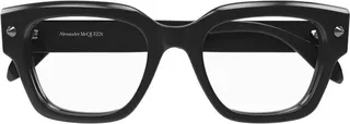 Alexander McQueen Eyewear Square Frame Glasses