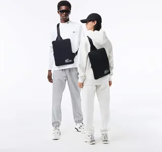 Unisex Recycled Fiber Crossbody Bag
