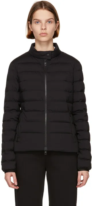 Moncler Black Matt Black Down Kaitos Jacket
