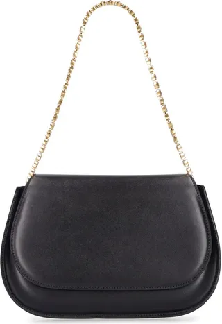Crest flap top handle bag