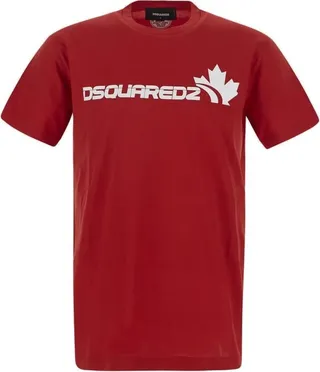 Dsquared2 Logo-Printed Crewneck T-Shirt