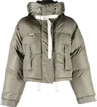Willow cropped puffer jacket