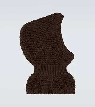 Knitted hood