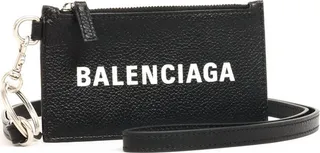 Balenciaga Logo Strap Cardholder