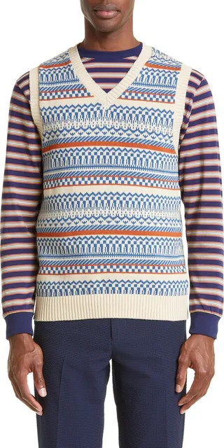 Fair Isle Sweater Vest