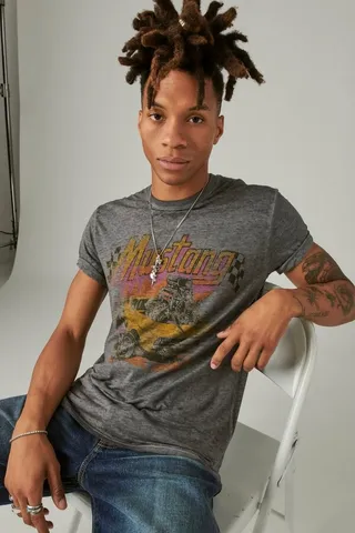Mustang Muscle Graphic Tee