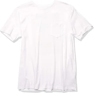 Quiksilver Mens Quik Poster Mix Short Sleeve Tee (White) Men's T Shirt