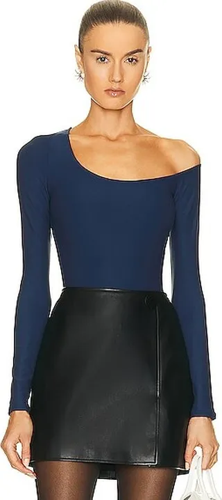 ALIX NYC Holder Bodysuit in Blue