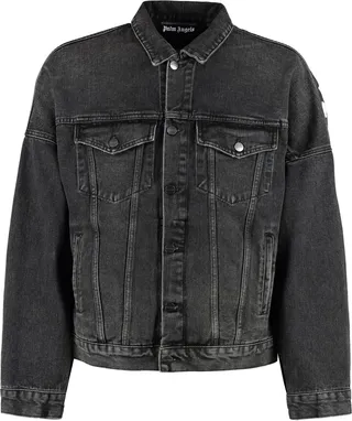Bleach Wash Denim Jacket