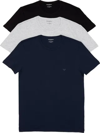 3-Pack Assorted Cotton Crewneck T-Shirts