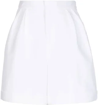 High-Waisted Tailored Shorts