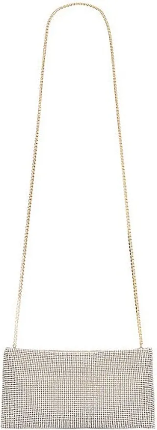 Benedetta Bruzziches Your Best Friend Bag in Metallic Silver