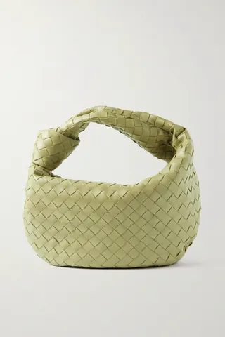 Bottega Veneta - Jodie Teen Knotted Intrecciato Leather Tote - Green