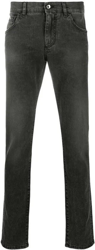 Logo Plaque Jeans