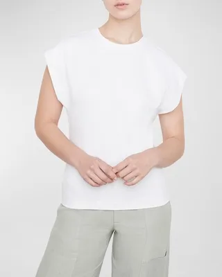 Crewneck Cotton Muscle Tee