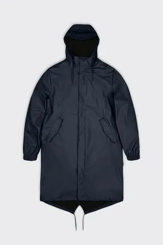 Rains Fishtail Parka Raincoat - Blue