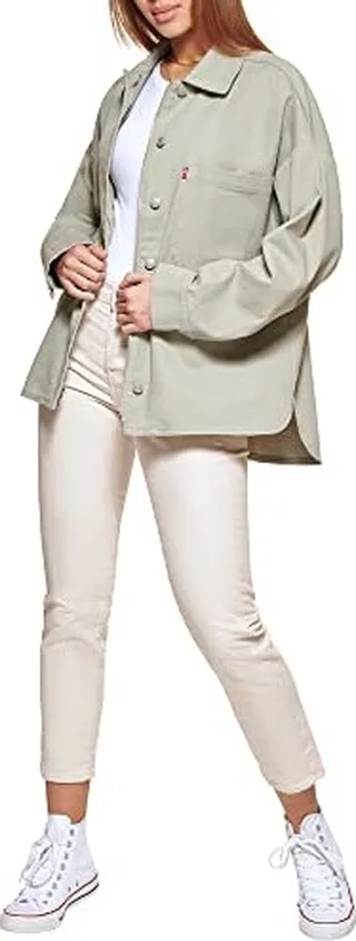 Levi's Women's Bull Twill Cotton Shirt Jacket