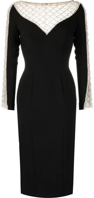 Beaded Shift Dress