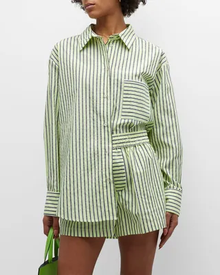 Over You Striped Shirt