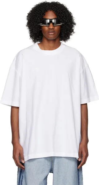 VETEMENTS White Inside Out T-Shirt