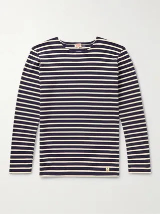 Breton Striped Cotton-Jersey T-Shirt
