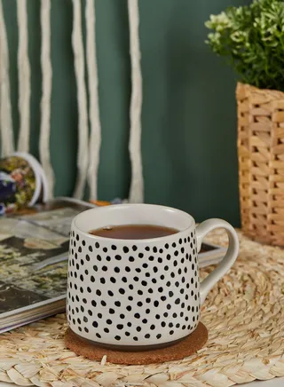 Dot Printed Ceramic Mug