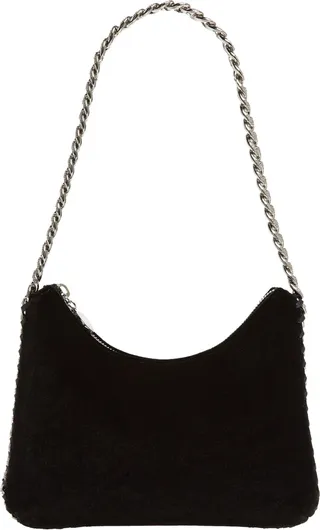 Mini Velvet Shoulder Bag
