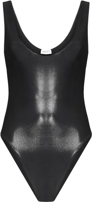 Metallic Sleeveless Bodysuit