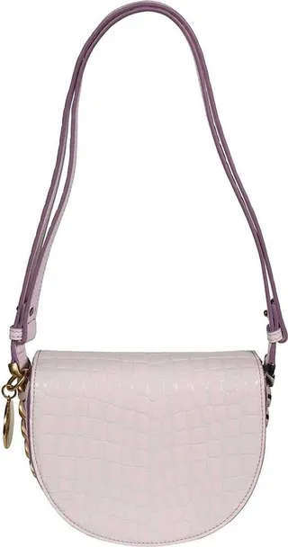Stella McCartney Logo Plaque Chain Linked Shoulder Bag