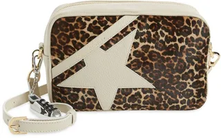 Star Metallic Leather Camera Bag