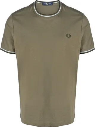embroidered-logo cotton T-shirt