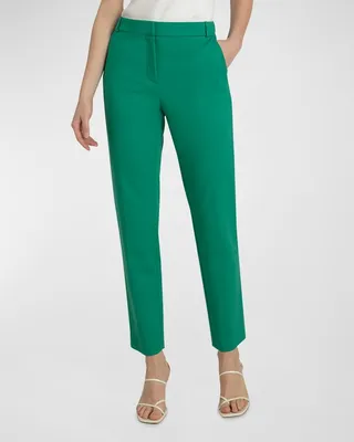 Becca Cropped High-Rise Tapered Pants