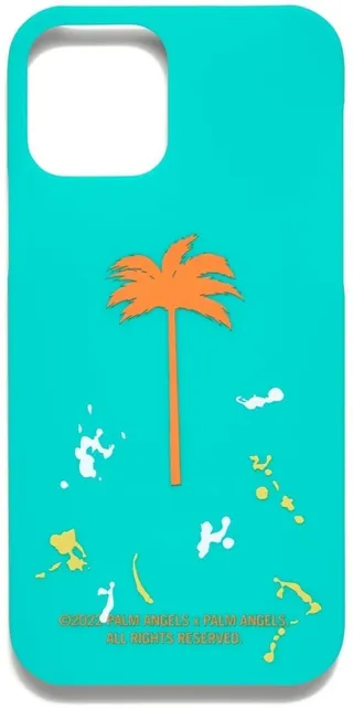 logo print paint-splatter iPhone 12 Mini case
