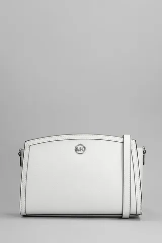 Chantal Shoulder Bag In White Leather