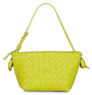 Bottega Veneta Tie Shoulder Bag in Green