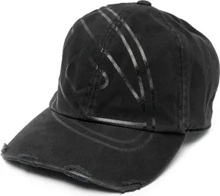 Logo-Print Cotton Cap