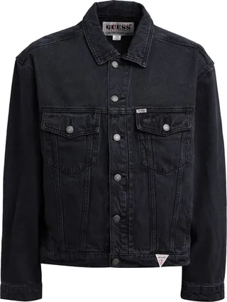 Denim Outerwear Black