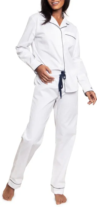 Contrast Piping Pajamas
