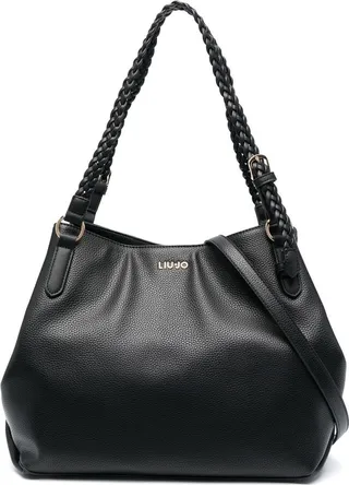 Logo-Lettering Tote Bag