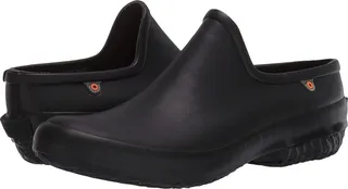Bogs Patch Clog Solid (Black) Women's Shoes