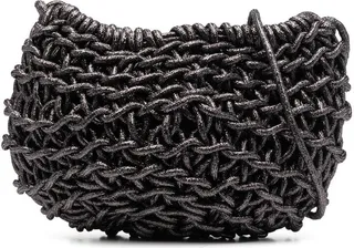 Cecilia waxed cotton shoulder bag