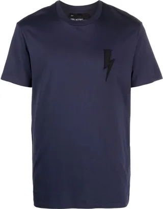 lightening-patch T-shirt
