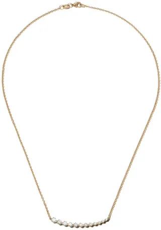 18kt Yellow Gold Diamond Necklace