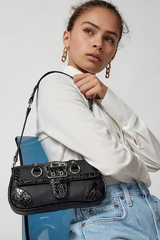 UO Jade Baguette Bag