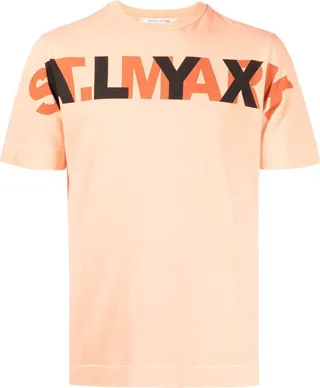 logo-print T-shirt