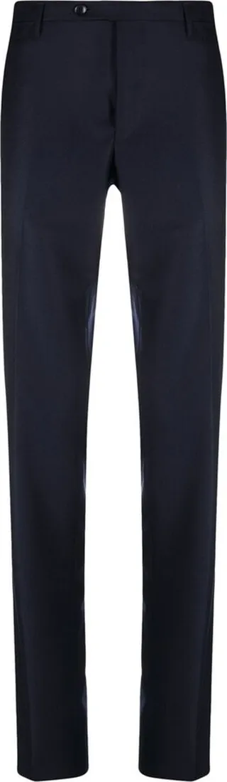 Straight-Leg Tailored Trousers