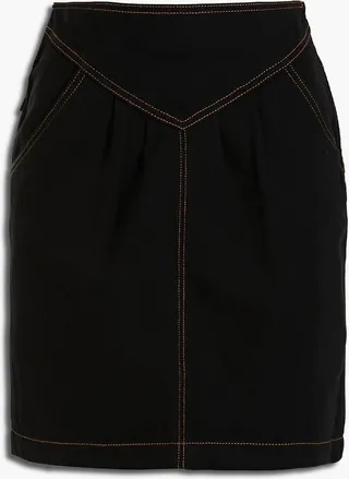 Lane denim mini skirt