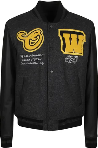 Varsity Cat Leather Jacket