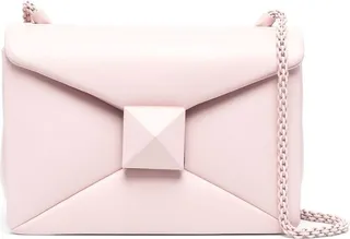 VALENTINO GARAVANI- One Stud Small Leather Shoulder Bag